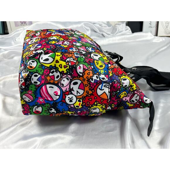 Tokidoki Cactus Friends Zipper Tote Shoulder Bag Purse Bastardino Sandy Rainbow - Picture 4 of 13